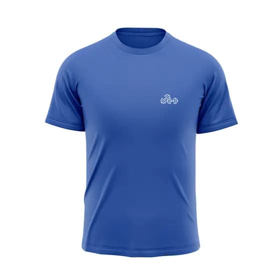 Camiseta Masculina Manga Curta Dry Proteção Solar UV Fitness Estampado 2 Pesos