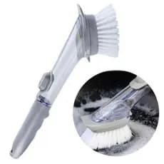 Escova de Limpeza Multiuso Lava Louças Com Porta Detergente