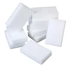 Kit 10 Esponja Mágica Remove Tira Mancha Bucha Limpa Parede Tenis Chão Pisos