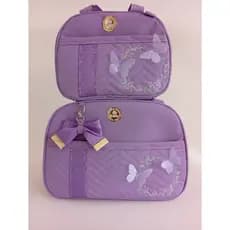 kit de bolsa maternidade borboleta 2 pecas