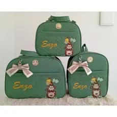 Kit de bolsa Maternidade Safari Personalizado