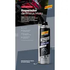 REPARADOR DE PNEUS PARA MOTO - 200ML/136G - MUNDIAL PRIME