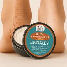 Creme Hidratante para Calcanhar Lindaley 100g – Hidratação Intensiva para Pés Secos e Ásperos