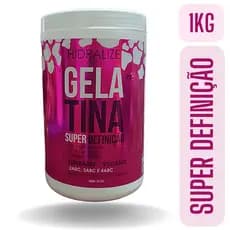 Gelatina Capilar Para Cabelos Cacheados - Hidralize 1kg