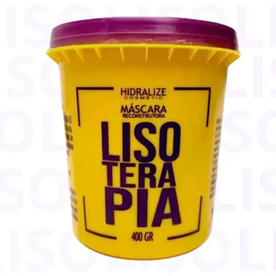 Mascara Reconstrutora Hidratação Capilar e Fortalecimento dos Fios Lisoterapia 400g