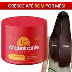 Máscara Anabolizante Capilar Super Crescimento Até 6cm Por Mês Hidrata e Fortalece 500g YouShine