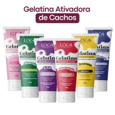 Gelatina Ativadora de Cachos  Loca Cosmetics  200g