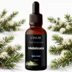 Óleo Essencial de Melaleuca (Tea Tree) 100% Puro – 30ml | Lanure