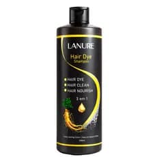 Shampoo Tonalizante Preto Grande 500 ML - Tintura Preta Escurece Cabelos Brancos