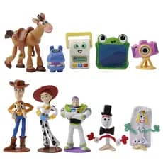 10 Pçs Filme Toy Story 5 Líriopad Calças Inteligentes Figuras Woody Buzz Lightyear Forky Modelo Boneca Brinquedo Fãs Pre