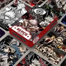 Anime GACHIAKUTA Lomo Cartão Laser Photocard Zanka Enjin Lud Riyou GACHI AKUTA Cartões Holográficos Presente