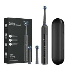Escova de dentes elétrica rotativa oral oral plana substituto longa vida útil da bateria escova de dentes elétrica ultra
