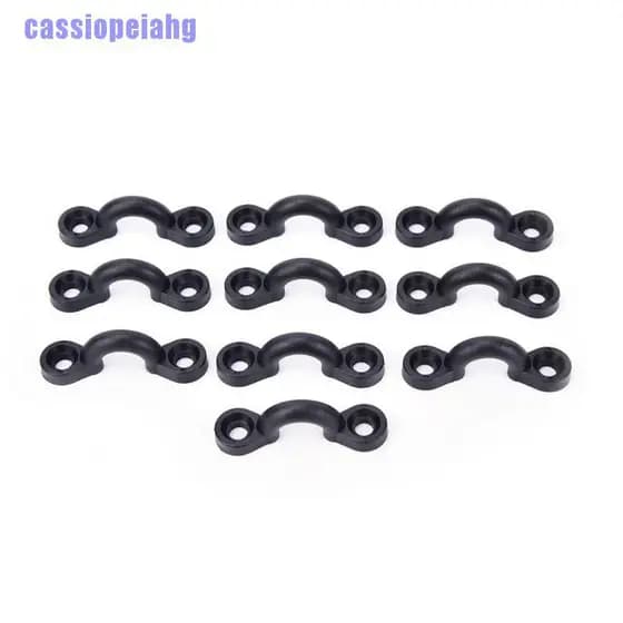 cassiopeiahg > 10X Peça de Suporte para Olhal de Caiaque Monohull Acessórios de Segurança para Pesca