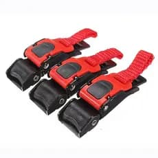 3 fivelas para capacete de motocicleta, fivela de liberação rápida de plástico para cinta de queixo de bicicleta/ATV, 9