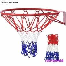 Cesta de Basquete de Nylon com Estrutura Rede de Basquete Padrão
