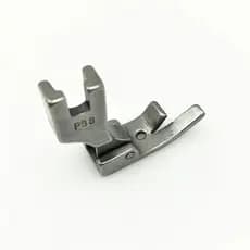 Calcador em forma de L para máquinas de biselar e bainhar.   Rita Industrial - P38