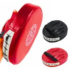 Boxer Boxer PU Leather Round Alvo Grande Mão Alvo Taekwondo Training Equipment