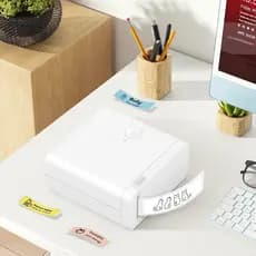 Impressora Térmica Sem Tinta Aiyin D12 Adesivo Autoadesivo De Etiquetas Portátil Bluetooth Mini Adesivos Fio Com Cortado
