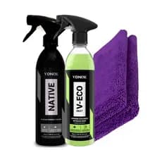 Kit Ecológico Vonixx -  Auto Esporte V-Eco Cera Native Toalha Microfibra