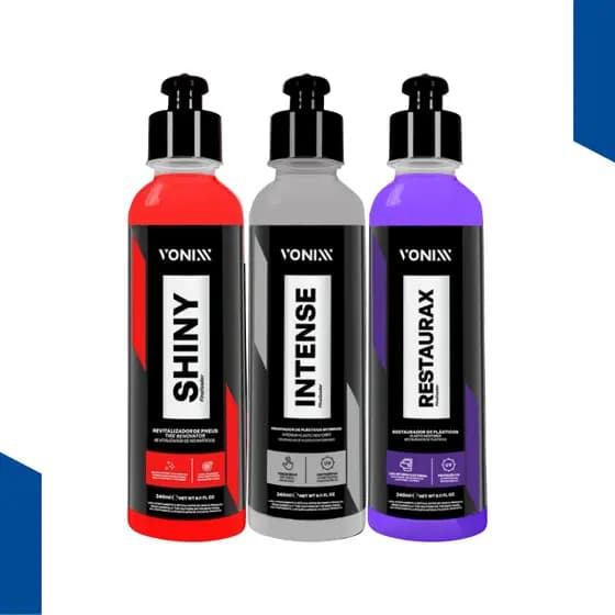 Kit Vonixx – Restaurax 240ml + Intense 240ml + Shiny 240ml