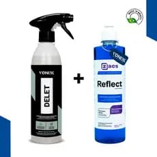 Delet 500ml Vonixx + Refflect Revitalizador de Pneus 500ml Zacs