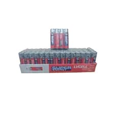 Kit  Pilha Comum Baterias SUPER ENERGY - Durabilidade Tamanhos AAA