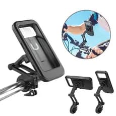 ⭐ Suporte De Telefone ⭐ Para Guiador De Bicicleta Motocicleta Design À Prova D'água 6.7 Polegadas