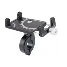 Suporte de Celular GPS Universal para Bike, Moto e Bicicleta - Alumínio Resistente e Ajustável