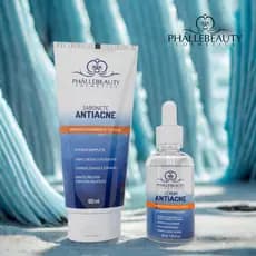 Kit 2 unidades de Tratamento Antiacne sérum e sabonete  PhalleBeauty