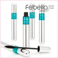 Máscara P/ Cílios Rímel prova d' água 2 Em 1 Volume Extra febella