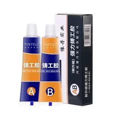 Reparação Pasta Cola Resistente Ao Calor Solda Fria De Metal A & B Adesivo Gel De Fundição Composto