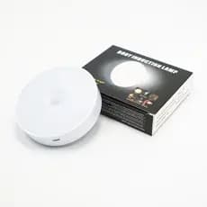 Luminária  Sensor De Presença e Movimento Led Luz Branca Fria e Branco Quente Sem Fio e Recarregável
