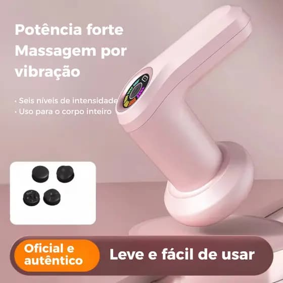 Massageador Corporal Elétrico Sem Fio Redutor De Medidas Drenagem Linfática Reduz Celulite e Gordura MassagemPepeShop