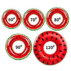 Melancia Bóia Circular Adulto e Infantil ADULTO APENAS DE 90 120 CM