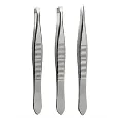 Kit 3 Pinças Profissional Design De Sobrancelhas - Mostra APENAS