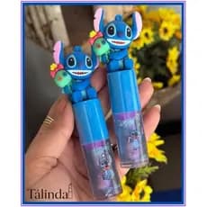Lip Gloss Mágico Com Lindos Personagens - Stitich Angel Kurruumi Minnei Gatinha Kitty -  Miss Betty