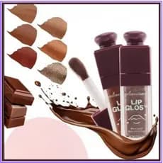 Lip Gloss Chocolate Brilho Intenso – 6 Cores Á Sua Escolha | Longa Duração & Não Grudento