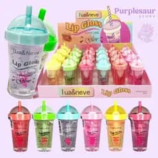 Lip Gloss Milk Shake Glow - Gloss Labial Com Muito Brilho LN2270 - Lua & Neve