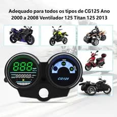 Painel Digital LED De Velocímetro De Motocicleta Fan125 Titan 125 2013 Dashboad Brasil Honda CG125 2000 A 2008