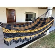 Rede De Dormir Descanso Bucho De Boi Luxo gigante 4,5m - Envio Imediato - Luxo Para Casa atacado ae varejo