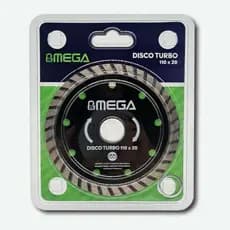 Disco Diamantado Turbo P/Cerâmica Mármore - Mega
