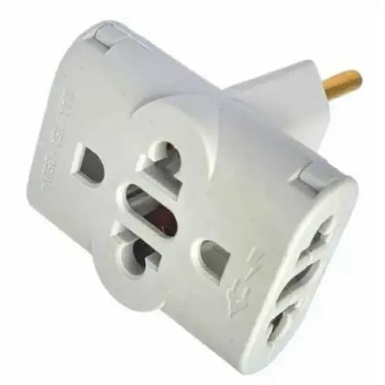 kit 5 Adaptador Benjamin Te 10a - Modelo Antigo Novo Padrão - Branco