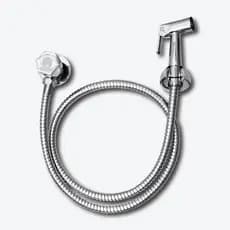 Ducha Higiênica COMPLETA LUXO Abs Cromada- Mega