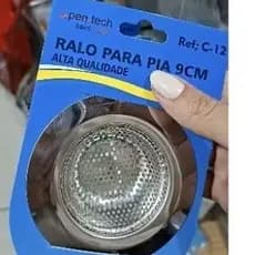 Ralo Protetor de INOX Para Pia Cozinha 9 Cm - Saint