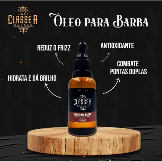 Classe A Barber - Óleo para Barba.