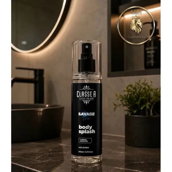 BODY SPLASH CLASSE A SAVAGE 200ml ALTA CONCENTRAÇÃO DE FRAGÂNCIA 1 uni