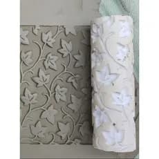 Rolo Texturizado para Gesso, Argila e Pasta Acrílica,textura decorativa 12 cm Transforme Suas Paredes com Estilos Únicos
