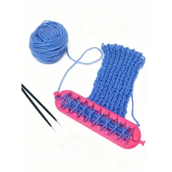 Tear para Amigurumi We Care About,Tear Afegão Infinity Loom,tricô máquina manual tricô 18 cm