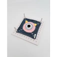 Blocador Placa Tábua para blocagem  para  Square/Quadradinhos Crochê 12×12 cm