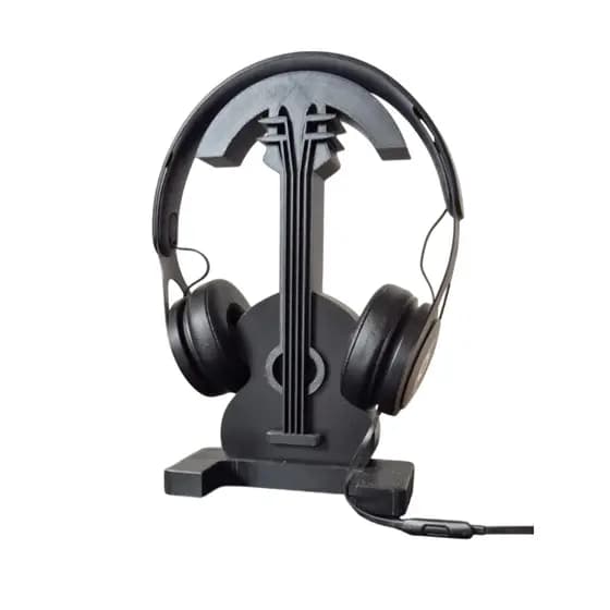 Suporte para Fone de Ouvido em Forma de Guitarra | Hanger para Headset Gamer e Musical,suporte para headset organizadorf